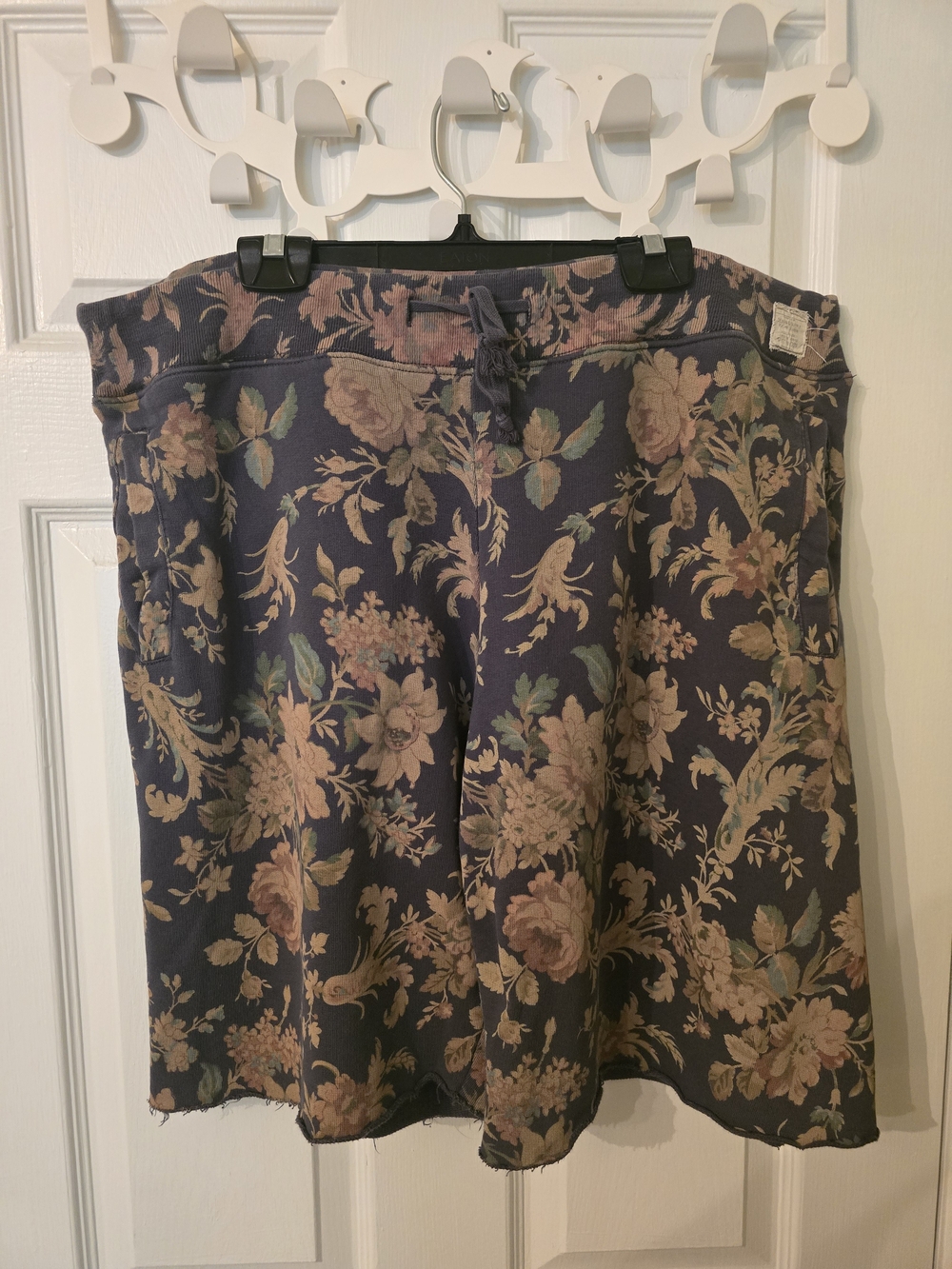 Denim & Supply Ralph Lauren Navy Floral Athletic Shorts